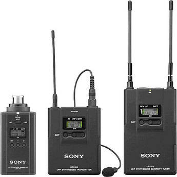 Sony UWP-V6  Kit de Microfone de Lapela e Plug-in Sem Fio (42/55 - 638 a 662MHz)