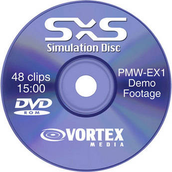Vortex Media DVD: Sony EX1 SxS Simulation Disc