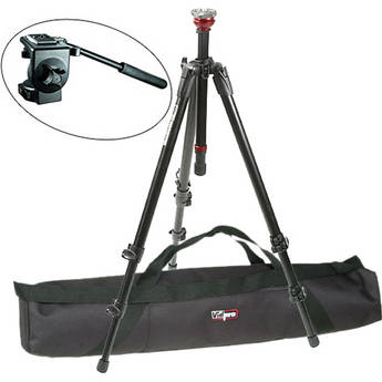 Manfrotto by Bogen Imaging 128RC,755XBK Aluminum Tripod System (Black)