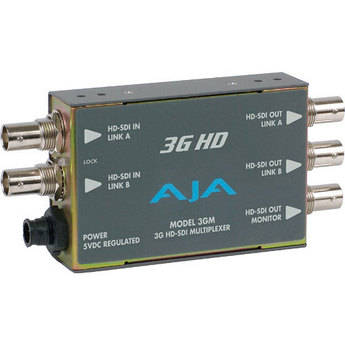 AJA Multiplexer HD-SDI 3GM 3G/1.5G 