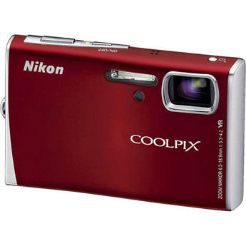 Nikon Coolpix S52 Digital Camera (Red)