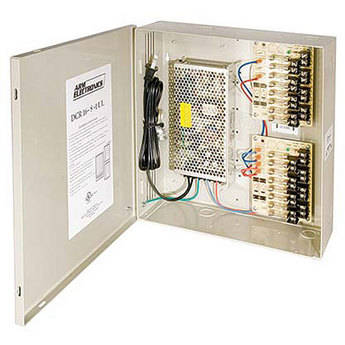 ARM Electronics 8 Camera 12VDC UL Listed Power Supply 