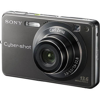 Sony Cyber-shot DSC-W300 Digital Camera (Black)