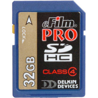 Delkin Devices Cart�o Secure Digital (SDHC) PRO eFilm de 32GB