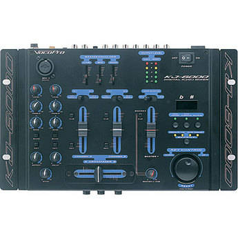 VocoPro KJ-6000 - Karaok� e Mixer de DJ com Efeito de Controle de Tom Digital