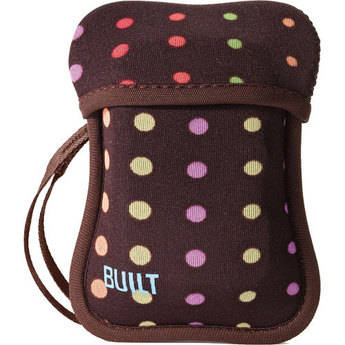 Built NY Hoodie Camera Case (Multicolored Dots and Powder Blue)