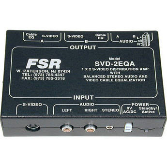 Comprehensive DEMO CVG-SVA2LD Y/C Video, Stereo Audio Line Driver DA