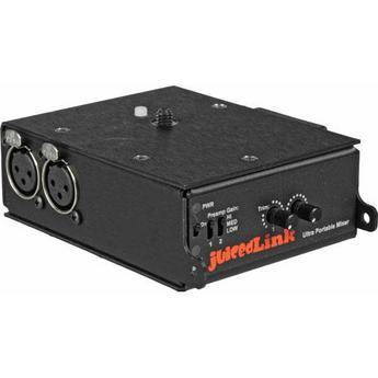 juicedLink CX211 Audio Mixer and Preamplifier for Camcorders (No Phantom)