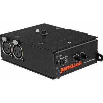 juicedLink CX231 Audio Mixer and Preamplifier for Camcorders with Phantom Power