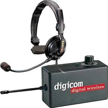 Eartec 1 Digicom Communication Radio w/ SlimLine Single Headset
