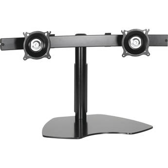 Chief KTP-220B  Dual Horizontal Monitor Table Stand (Black)