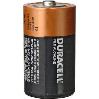 Duracell Bateria Alcalina D Coppertop (1.5V) (Pack de 2)