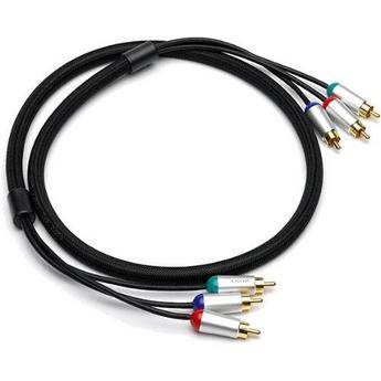 Sony 3 RCA Male to 3 RCA Male Component Video Cable - 3.3'