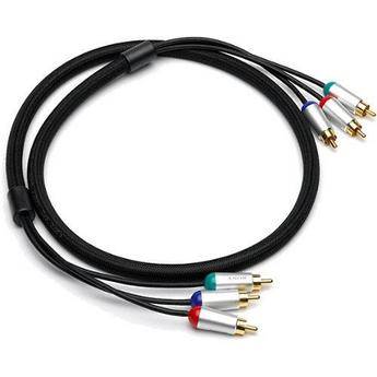 Sony 3 RCA Male to 3 RCA Male Component Video Cable - 9.8'