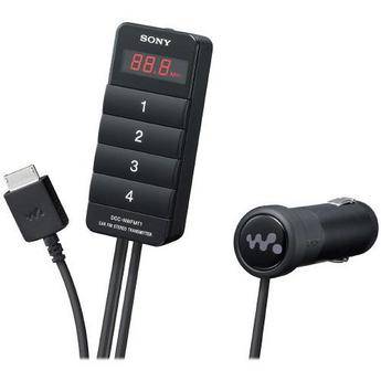 Sony DCC-NWFMT1 Walkman FM Modulator and Car Charger Adapter