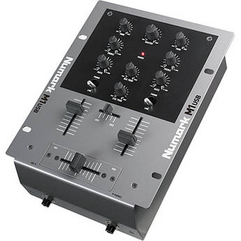 Numark M1USB 2-Channel Tabletop Scratch DJ Mixer with USB 