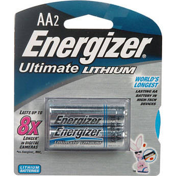 Energizer Baterias Alcalinas AA Ultimate de L�tio (Pack com 2)