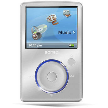 SanDisk Sansa Fuze 8GB MP3 Player (Silver)