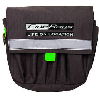 CineBags CB-03 AC Pouch (Black with Lime Green Webbing)