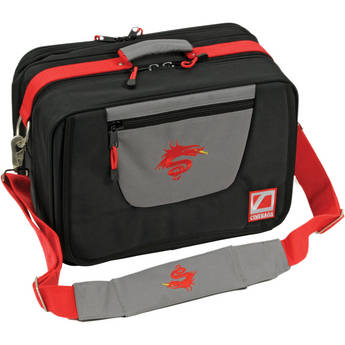 CineBags CB-10 LEV2 Cinematographer Bag (Black and Gray with Orange Webbing)