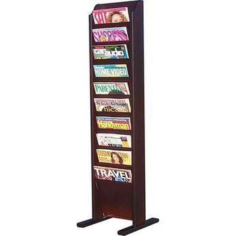 H. Wilson WML10F Wood Literature Display (49 x 10.5 x 12")