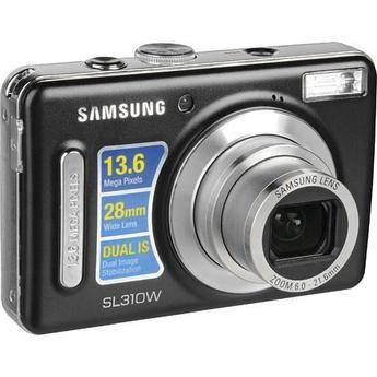 Samsung SL310W Digital Camera (Black)