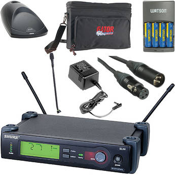 Shure SLX Series Basic Wireless Gooseneck Microphone Kit (H5 / 518 - 542 MHz)