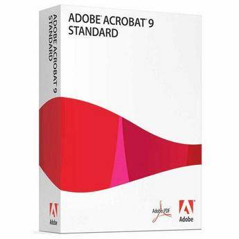 Adobe Acrobat 9 Standard Software for Windows