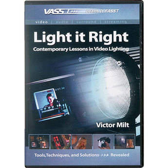 Books DVD: Light It Right - Contemporary Lessons in Video Lighting by Victor Milt