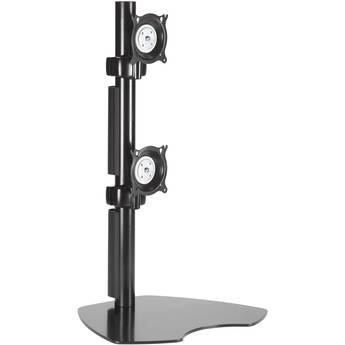 Chief KTP230B  Dual Vertical Monitor Table Stand (Black)