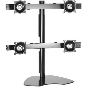 Chief KTP440B  Quad Monitor Table Stand (Black)