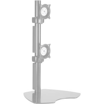 Chief KTP230S  Dual Vertical Monitor Table Stand (Silver)