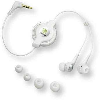 Emerge Technologies ReTrak Retractable In-Ear Stereo Headphones