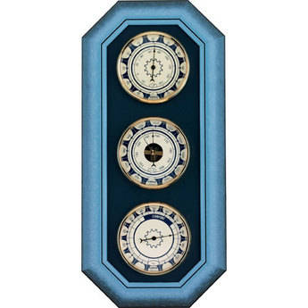 Konus 3-Wall Thermometer/Barometer/Hygrometer (Blue)