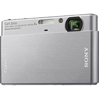 Sony Cyber-shot DSC-T77 Digital Camera (Silver)