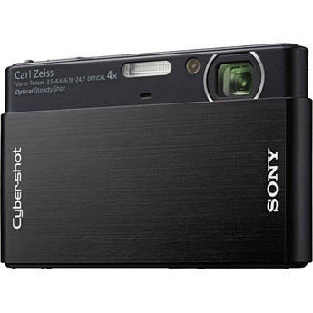 Sony Cyber-shot DSC-T77 Digital Camera (Black)