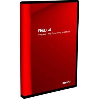 Boris FX RED 4 Software for Macintosh