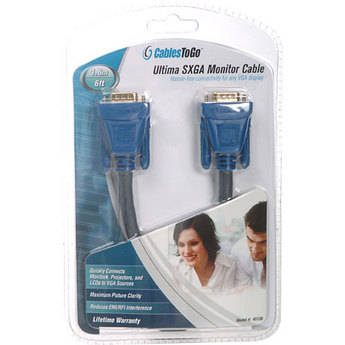 CablesToGo 6' (2 m) Male-to-Male Ultima VGA Cable