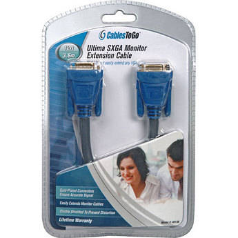 CablesToGo 12' (4 m) Male-to-Female Ultima VGA Extension Cable