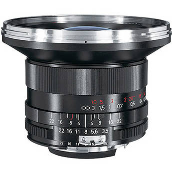 Zeiss 18mm f/3.5 Distagon T* ZF Manual Focus Lens for Nikon SLR - Black