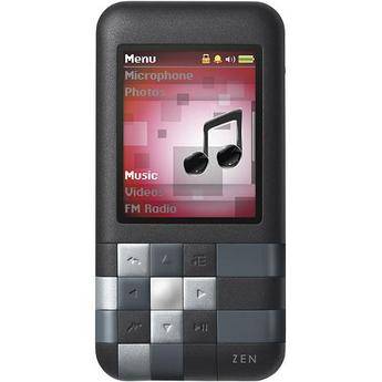 Creative Labs Media Player Port�til ZEN Mozaic de 2GB (Preto)