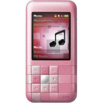 Creative Labs Media Player Port�til ZEN Mozaic de 2GB (Rosa)