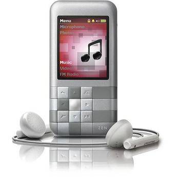 Creative Labs ZEN Mozaic Portable Media Player 4GB (Silver)