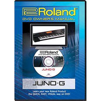 Roland DVD: Owner's Manual for Juno-G Key Synthesizer Workstation Keyboard