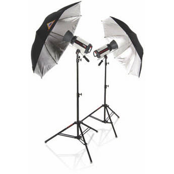 Photoflex StarFlash Gemini Two Monolight Umbrella Kit (120VAC)