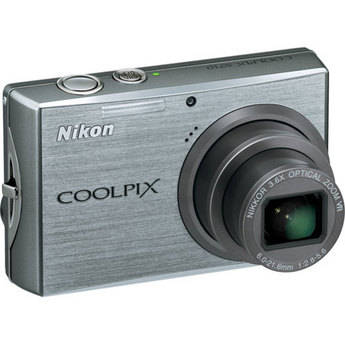 Nikon C�mera Digital Coolpix S710 (Prata Brilhante)