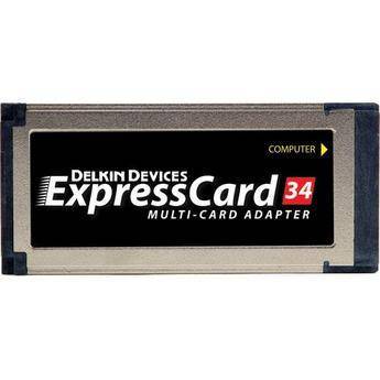 Delkin Devices Adaptador Multi-Cart�o ExpressCard 34