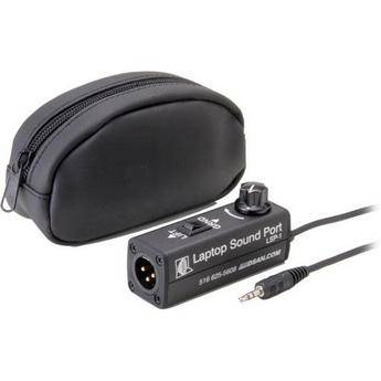 DSAN Corp. LSP-1 Laptop SoundPort - 3.5mm Stereo Mini Male to 3-Pin XLR Female In-Line Adapter