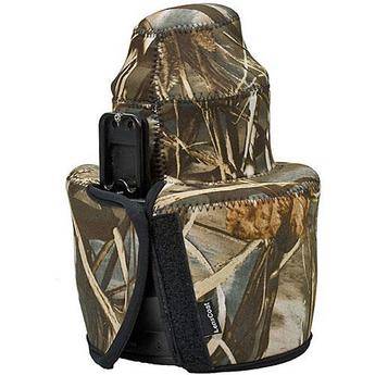 LensCoat TravelCoat Neoprene Lens Cover for Nikon 200mm f/2.0G VR - Realtree Max4 HD