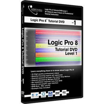 ASK Video DVD: Logic Pro 8 Tutorial DVD Level 1 (Educational Discount)